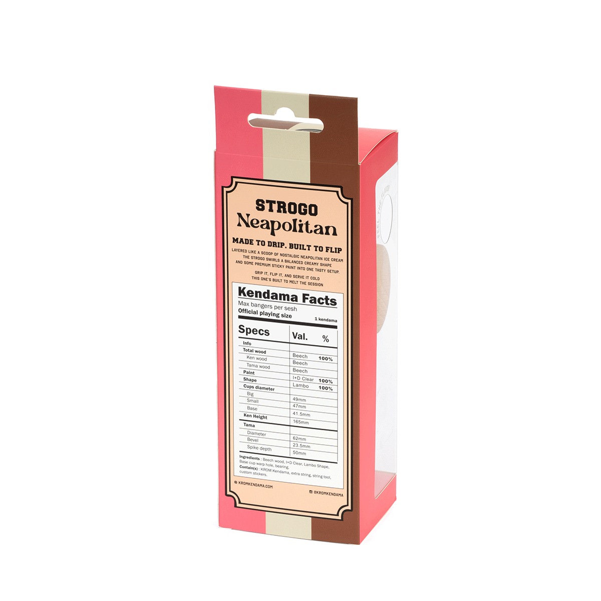 STROGO NEAPOLITAN CHOCOLATE