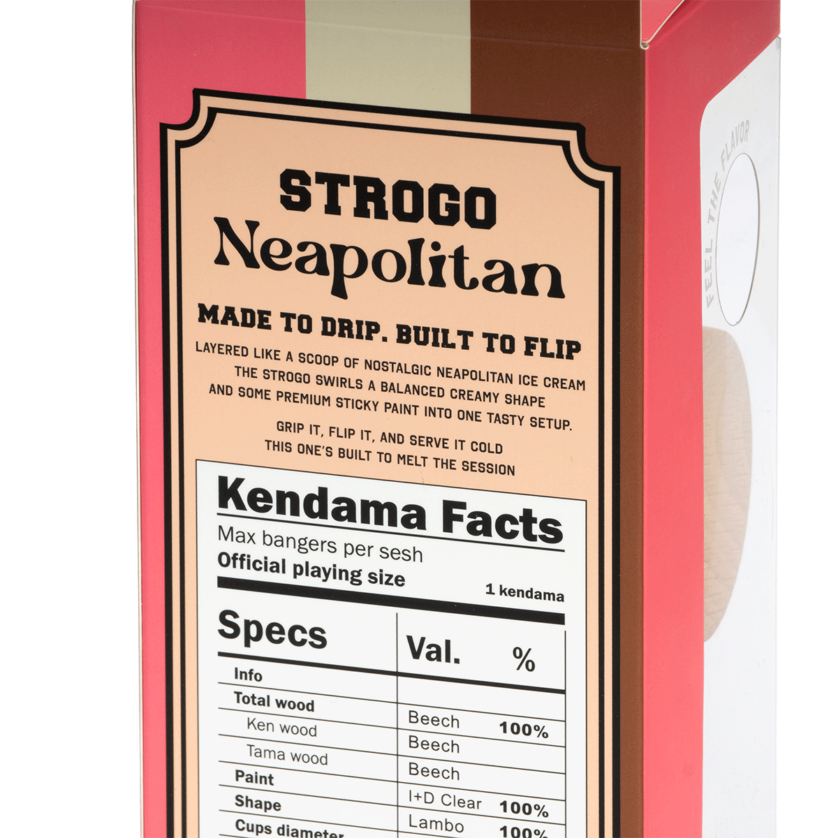 STROGO NEAPOLITAN CHOCOLATE